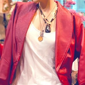 Genuine 90s leather jacket